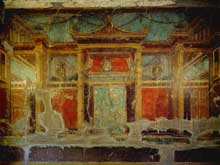 Villa of Oplontus wall painting